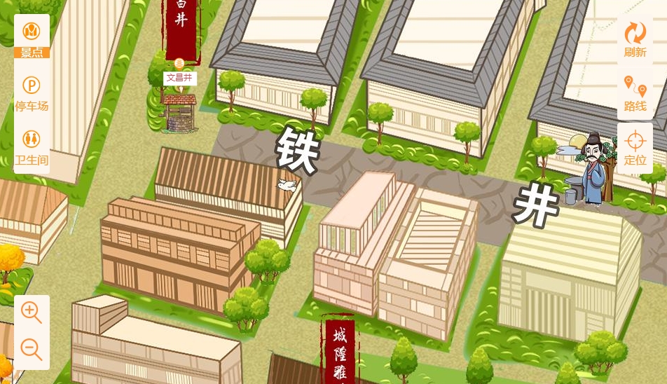 乡城智慧景区：手绘地图与语音导览的完美融合