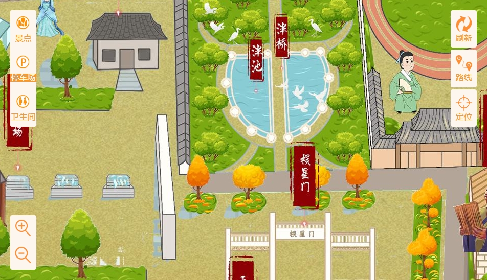 乡城手绘地图景区语音讲解导览系统：智慧景区建设的基石